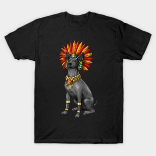 Xolo Dog Aztec Warrior T-Shirt